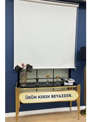 Volper Mekanik VP1400 İthal Mat Kalın Kumaşlı Stor Perde Eteksiz (Kırık Beyaz)