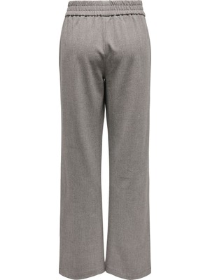 Only Onlelıse Mw Wıde Pull-Up Pant Tlr Kadın Gray Pantolon - 15324530