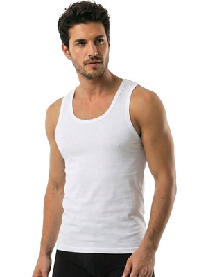 Öts Erkek Atlet Likralı Esnek (%96 Pamuk - %4 Elastan)