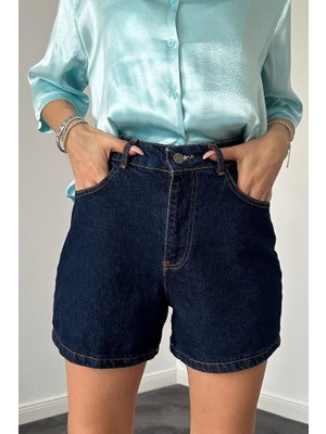 Dua Giyim Mavi Summer Şort