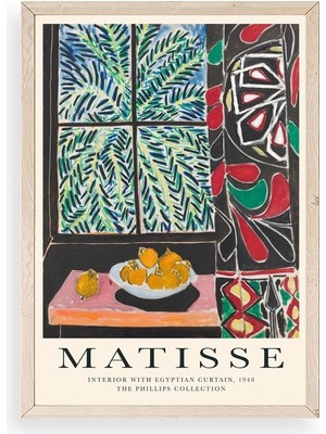 Yazline Global Matisse Ahşap Çerçeveli Tablo 30 x 42