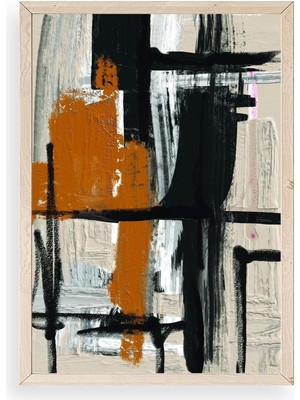 Yazline Global Modern Ahşap Çerçeveli Tablo 50 x 70