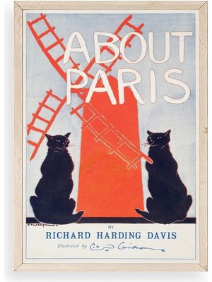 Yazline Global Richard Harding Davis Ahşap Çerçeveli Tablo 50 x 70