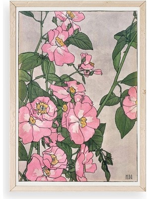 Yazline Global H. B. O. Ahşap Çerçeveli Tablo 50 x 70