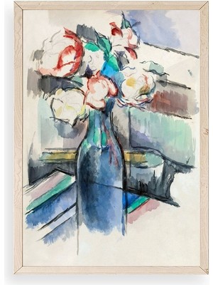 Yazline Global Paul Cézanne Ahşap Çerçeveli Tablo 23 x 30