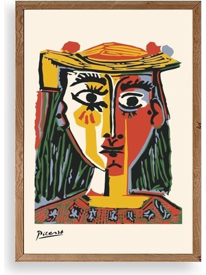 Yazline Global Picasso Ahşap Çerçeveli Tablo 17 x 23