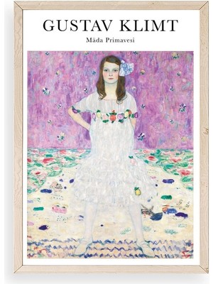 Yazline Global Gustav Klimt Ahşap Çerçeveli Tablo 50 x 70