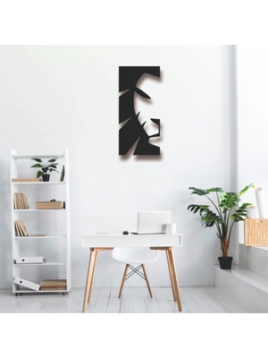 Yazline Global Aslan Figürlü Ahşap Tablo