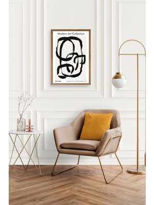 Yazline Global Modern Ahşap Çerçeveli Tablo 50 x 70