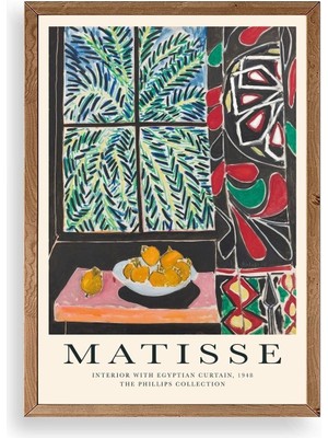 Yazline Global Matisse Ahşap Çerçeveli Tablo 50 x 70