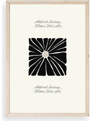 Yazline Global Çiçek Ahşap Çerçeveli Tablo 50 x 70