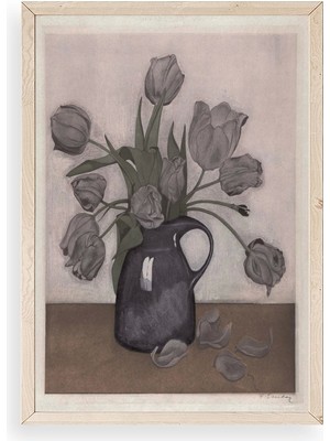 Yazline Global Everbag Ahşap Çerçeveli Tablo 17 x 23