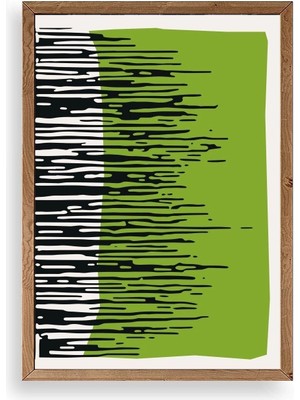 Yazline Global Modern Ahşap Çerçeveli Tablo 50 x 70