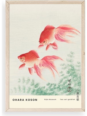 Yazline Global Ohana Koson Ahşap Çerçeveli Tablo 17 x 23