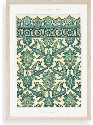 Yazline Global Sieele Ahşap Çerçeveli Tablo 50 x 70