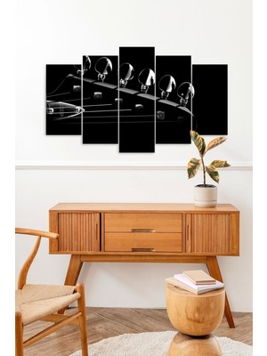 Yazline Global Akort Bulguları 5 Parçalı Mdf Tablo 60 x 100