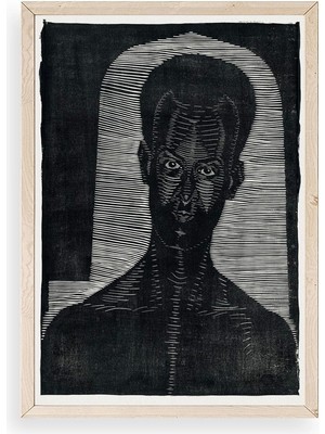 Yazline Global Samuel Jessurun Ahşap Çerçeveli Tablo 50 x 70