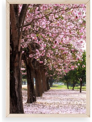 Yazline Global Manzara Ahşap Çerçeveli Tablo 23 x 30