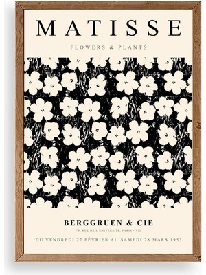 Yazline Global Matisse Ahşap Çerçeveli Tablo 23 x 30