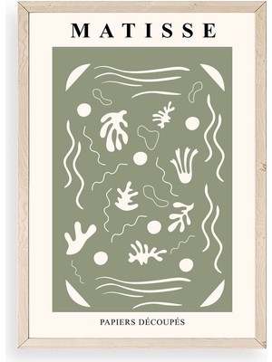 Yazline Global Matisse Ahşap Çerçeveli Tablo 50 x 70
