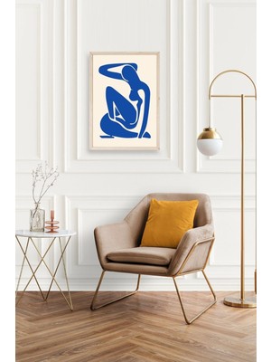 Yazline Global Matisse Ahşap Çerçeveli Tablo 30 x 42