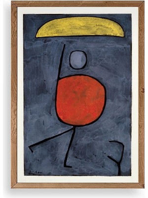 Yazline Global Paul Klee Ahşap Çerçeveli Tablo 50 x 70
