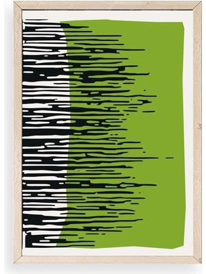 Yazline Global Modern Ahşap Çerçeveli Tablo 50 x 70