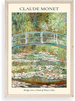 Yazline Global Claude Monet Ahşap Çerçeveli Tablo 50 x 70