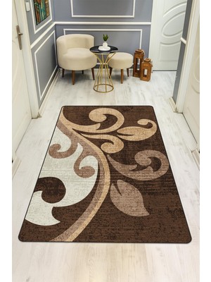 Dolce Mariee Modern Dijital Baskı Kaymaz Taban Halı H1006