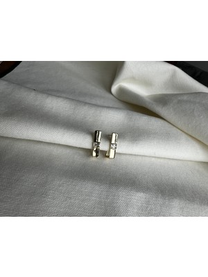 Luckyb Store Silver Taşlı Xuping küpe