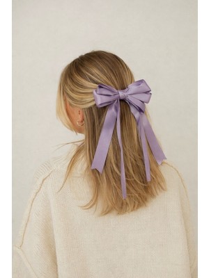 Katia & Bony Çift Fiyonklu Otomat Toka Mor