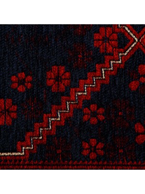 Concept JINA HALI KIRMIZI LACİVERT 200X300