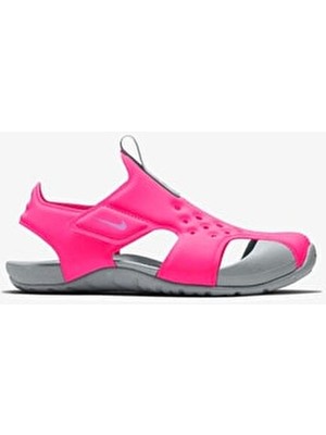 Nike Sunray Protect 2 Pembe Kız Çocuk Sandalet Rahat Düz Topuklu Tasarım 943826-605