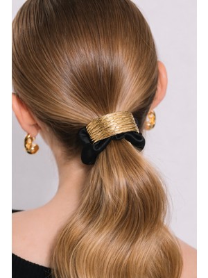 Gold Metal Aksesuarlı Latik Toka