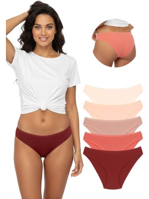 New Lilla 1001 Kadın 5'lı Günlük Slip Külot
