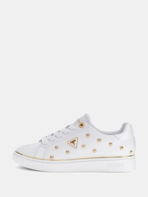 Guess Bonitah Kadın Beyaz Sneaker FLPBONELE12-WHITE