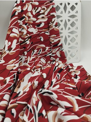 Desenli Viskon Kumaş