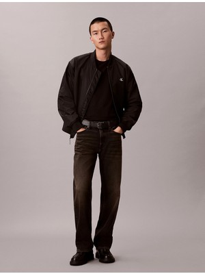 Calvin Klein Uzun Kollu Jeans Hero Erkek Siyah Ceket LV04RC526G-UB1