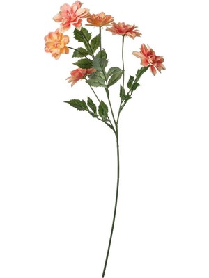 Ikea Smycka Yapay Çiçek Turuncu 66 cm Yıldız Çiçeği 60606058