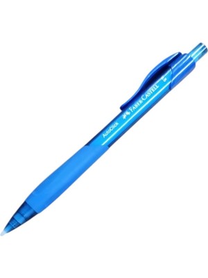 Marka Faber Castell Auto Click 0.5 Color Barrel Uçlu Kalem-Mavi