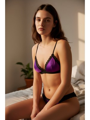 Kimberley Alternate Kadın Dantel Detaylı Bralet Sütyen
