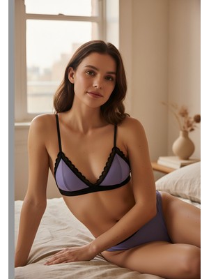 Kimberley Alternate Kadın Dantel Detaylı Bralet Sütyen