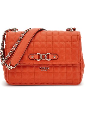 Guess Brera Kadın Turuncu Omuz Çantası HWQG8424210-CLI