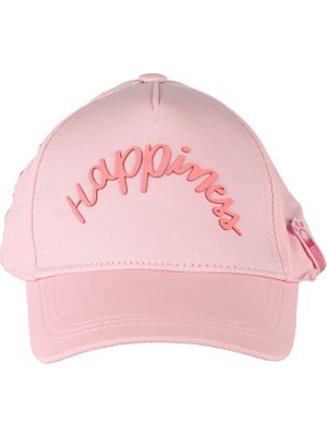 Bebegen Kız Çocuk Pudra Happiness Şapka 1-3 Yaş