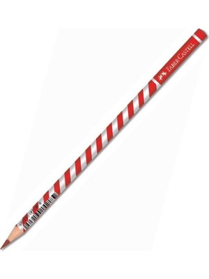 Marka Faber Castel Kırmızı Başlık Kalemi Çizgili