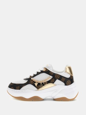Guess Harpaa Kadın Çok Renkli Sneaker FLPHARFAL12-WHIBR