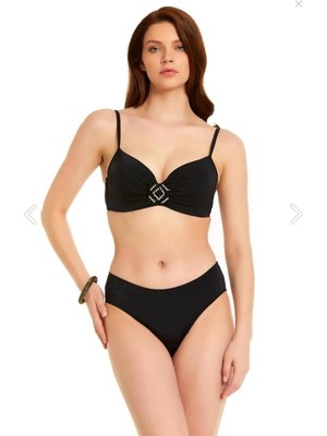 Rapapa Boncuk Aksesuar Detay Drapeli  Bikini Takımı 1280