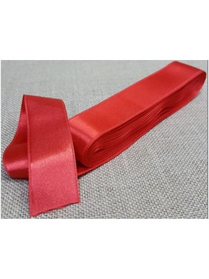 Pure Age Saten Kurdele 3 cm 10 Metre, Bohça Çeyiz Özel Gün Hediye Süsleme Kurdelesi