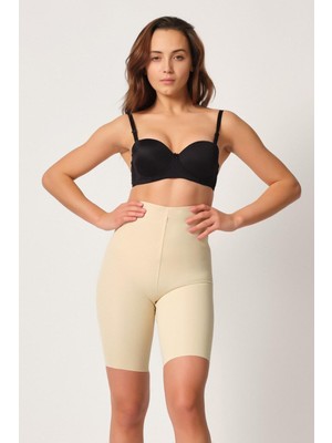 Giyim Ten Mı Emay 2927 Bel Dekolteli Balenli Paçalı Lazer Korse Beruflic