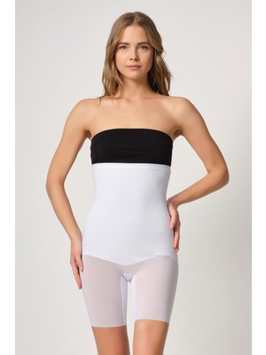 Giyim Beyaz Mı Emay 2929 Double Tül Paçalı Lazer Korse Beruflic